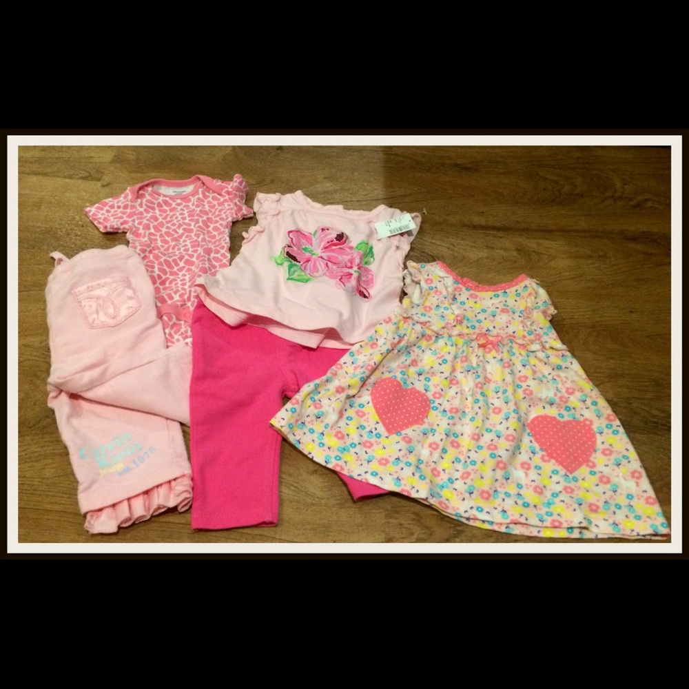 Vintage dress, Calvin Klein pants, Kids lot - Picture 4 of 6